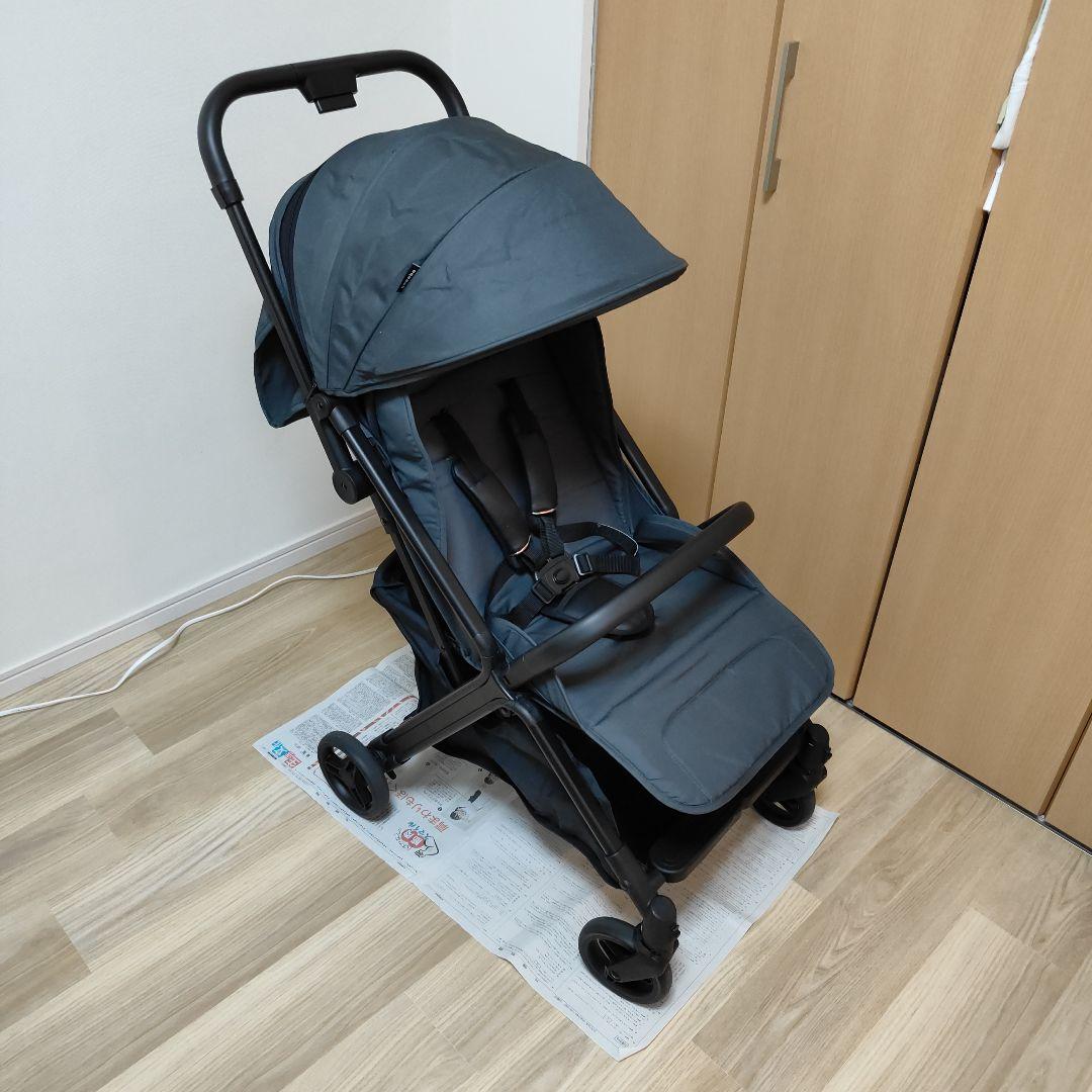 pepipapo ベビーカー B型 コンパクト 機内持ち込み ドリンクホルダー付