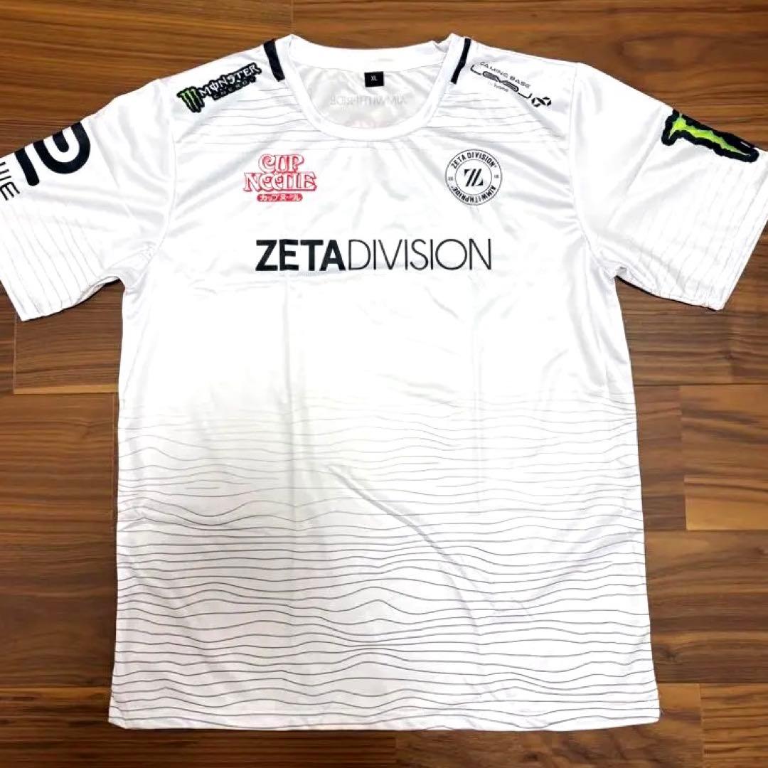 【超激レア・新品】ZETA DIVISION スポンサーロゴ入り ゲームシャツ