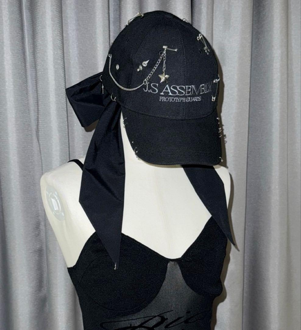 帽子 JAN SOLVIE ASSEMBLY Stress bow cap