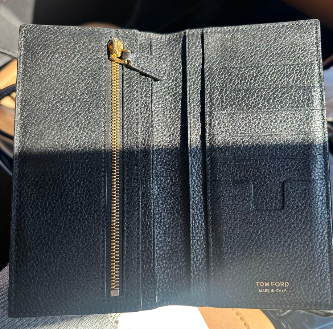 TOM FORD ブラック長財布