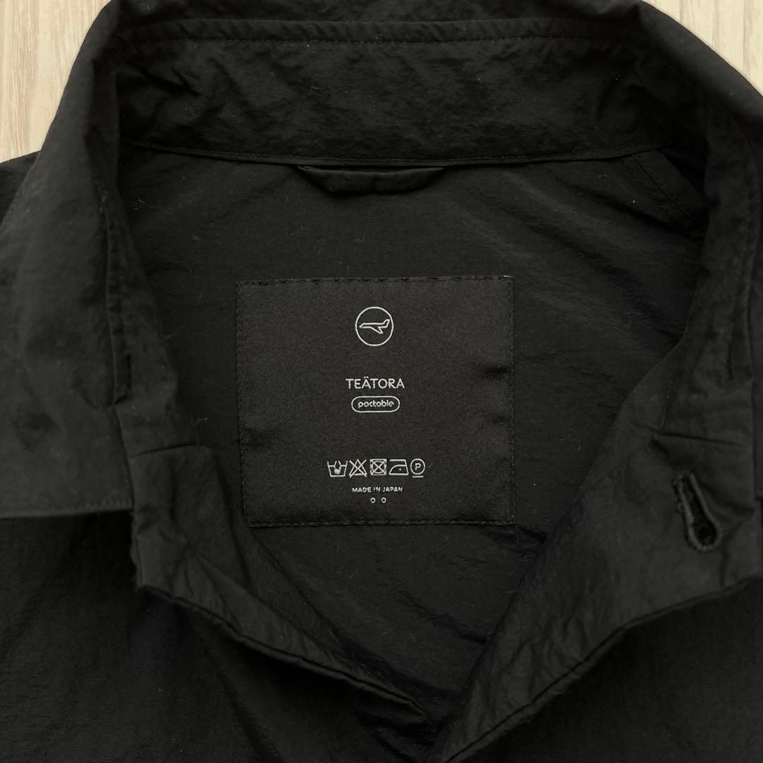 TEATORA CARTRIDGE SHIRT P サイズ2 Black