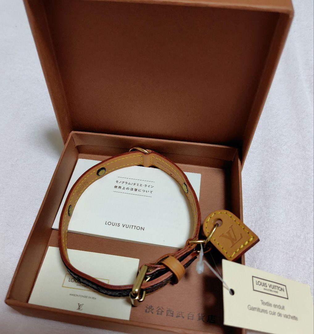 値下げ【未使用品】LOUIS VUITTON 首輪　モノグラム