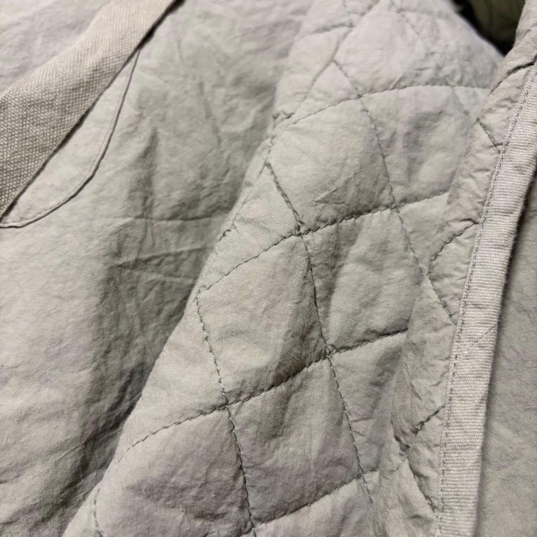 nestRobe　コットンラミーキルティングリバーシブルベスト　ネストローブ