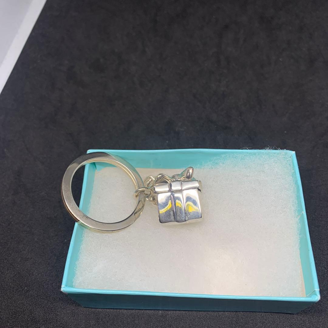 ティファニー　ギフトボックス　キーリング　925 シルバー