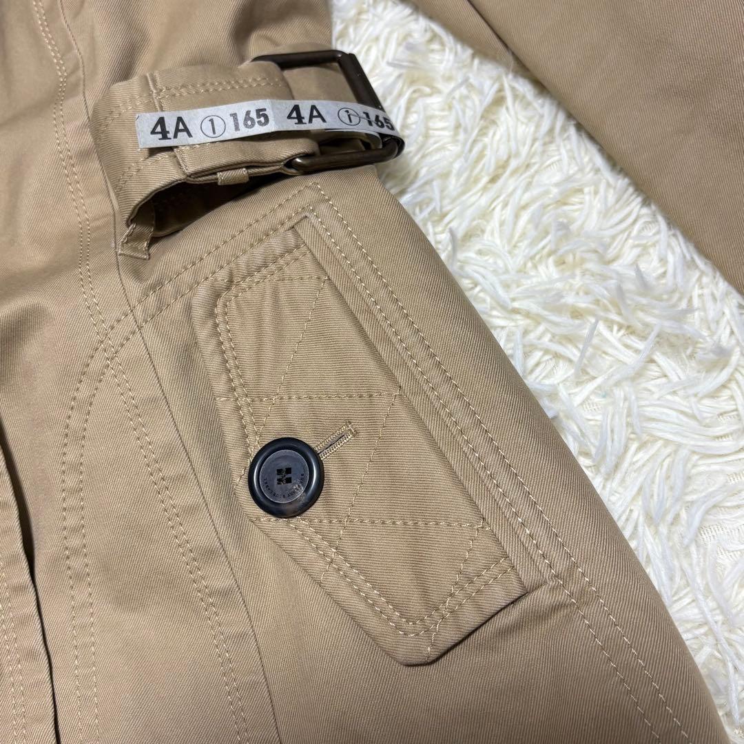 バーバリーブルーレーベル トレンチコート ノバチェック ベルト ライナー付き L