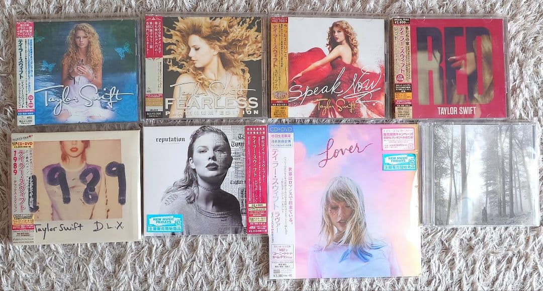 新品同様 Taylor Swift アルバムセット