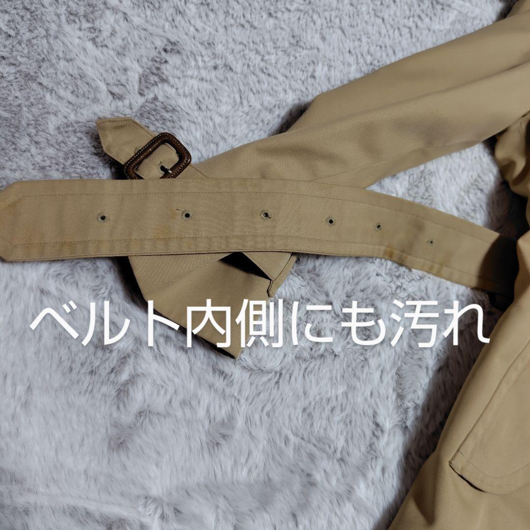 訳あり Burberry バーバリー トレンチコート ノバチェック ベルト