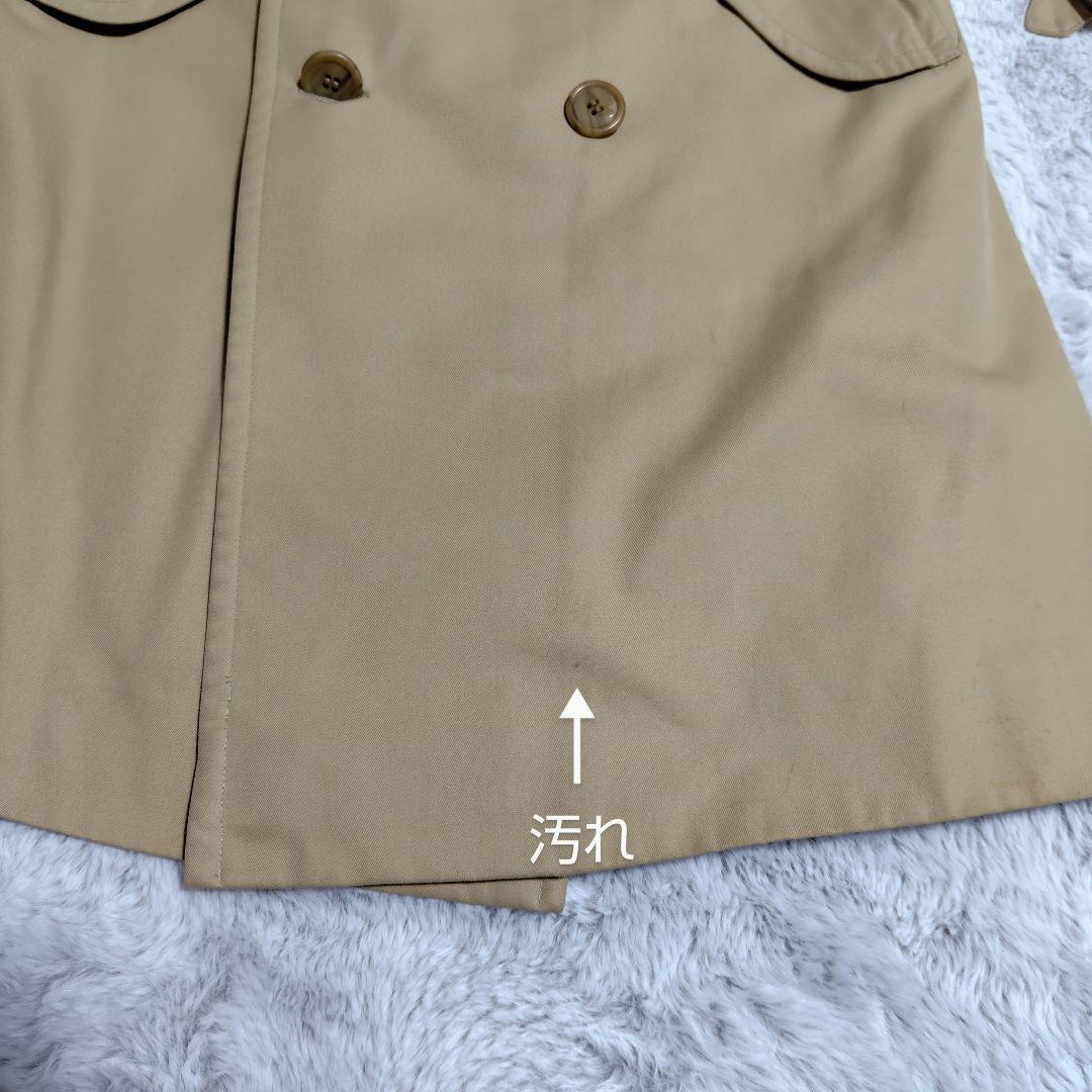 訳あり Burberry バーバリー トレンチコート ノバチェック ベルト