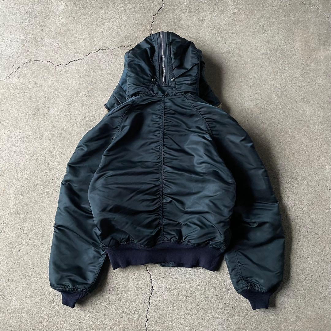 ジャケット・アウター 90s ALPHA N-2B flight bomber jacket navy