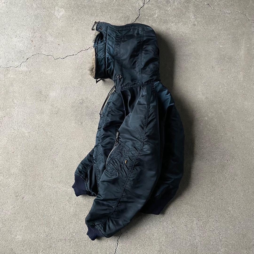 ジャケット・アウター 90s ALPHA N-2B flight bomber jacket navy
