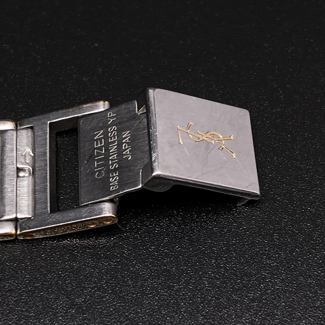 【新品電池/稼働】イヴサンローラン YSL 腕時計 レディース クォーツコンビ