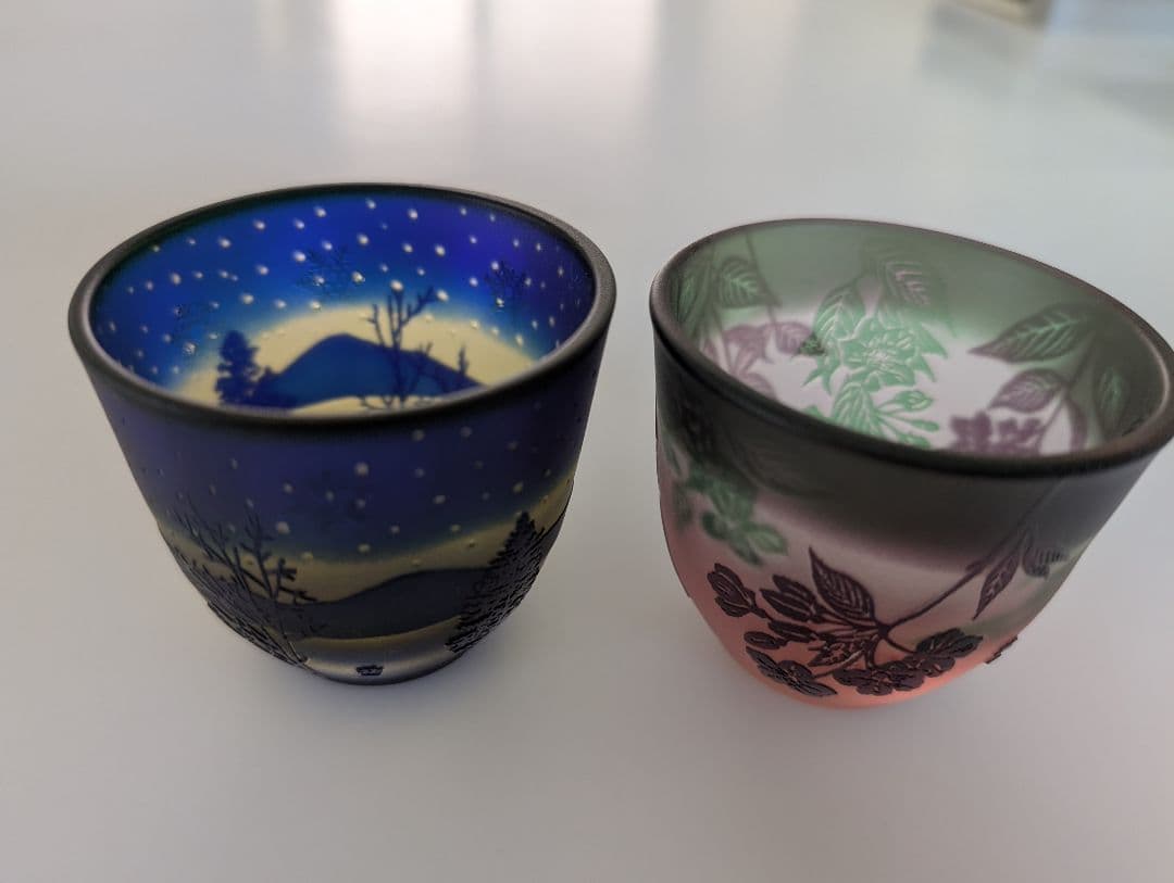 ぎやまん　北一硝子　小樽　ガラス　グラス