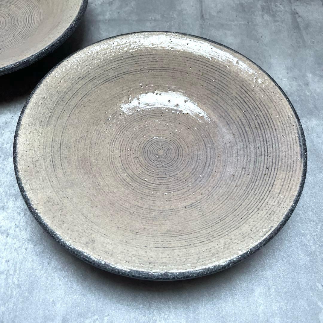 短時間値下中　未使用　小澤基晴さん　粉引　浅鉢　7寸　2点