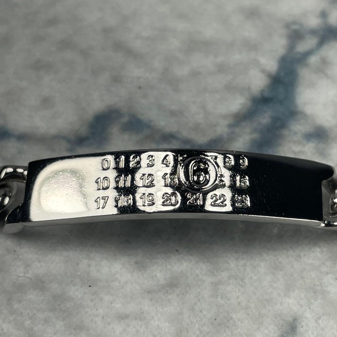 美品✨ MM6 メゾンマルジェラ チェーンブレスレット サイズ02