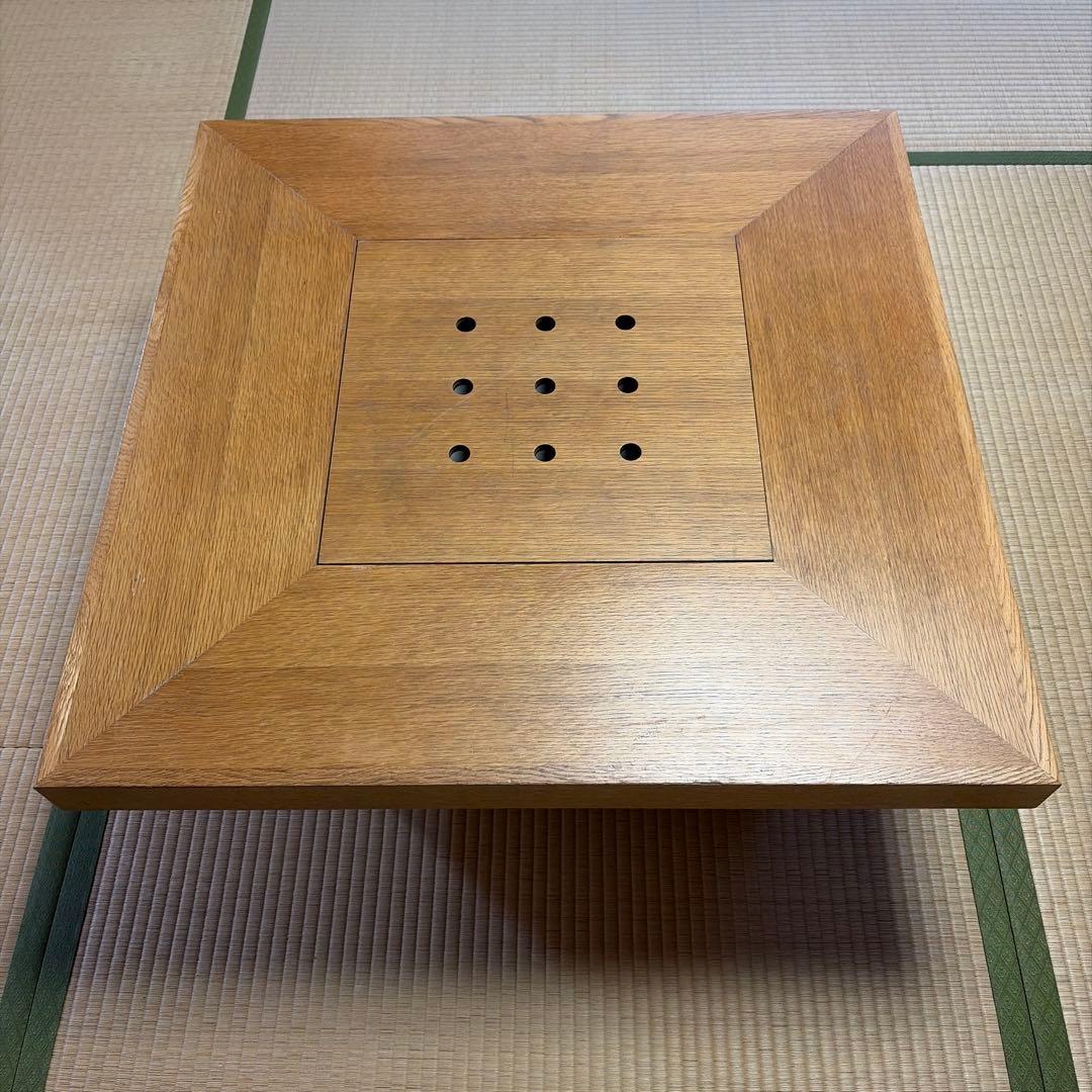 アクタスKAKOMIローテーブル囲炉裏テーブル和モダン楢オーク座卓日進木工