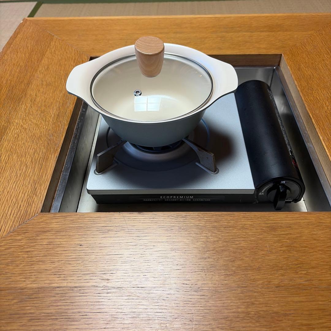 アクタスKAKOMIローテーブル囲炉裏テーブル和モダン楢オーク座卓日進木工