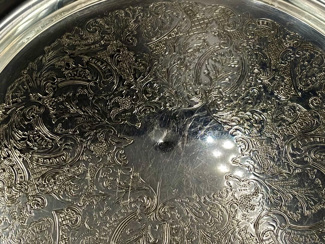 専用 アメリカ　ヴィンテージ　ONEIDA オネイダ　シルバープレート　トレイ