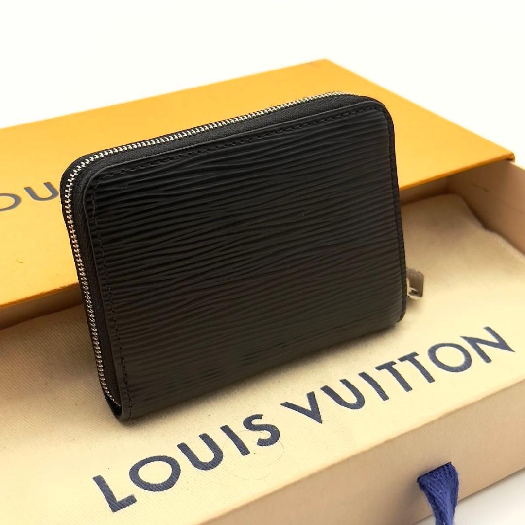 ルイヴィトン【現行　最高級美品】エピ　ノワール　ジッピーパース　小銭入れ