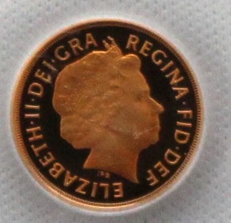 2012年 イギリス ダイヤモンドジュビリー 1/4ソブリン PCGS PR70