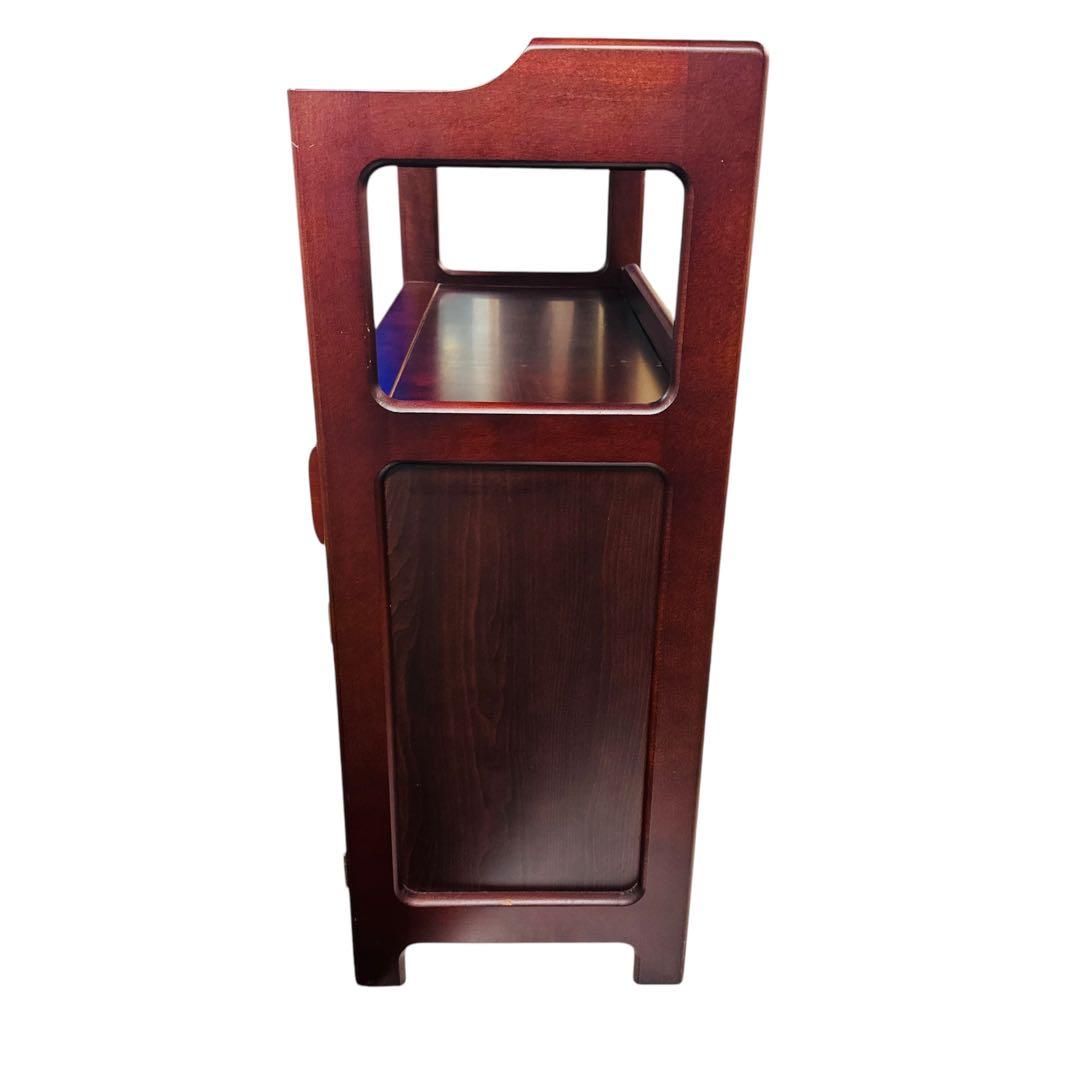 Karimoku カリモク 電話台 FAX台 オールドカリモク 昭和レトロ