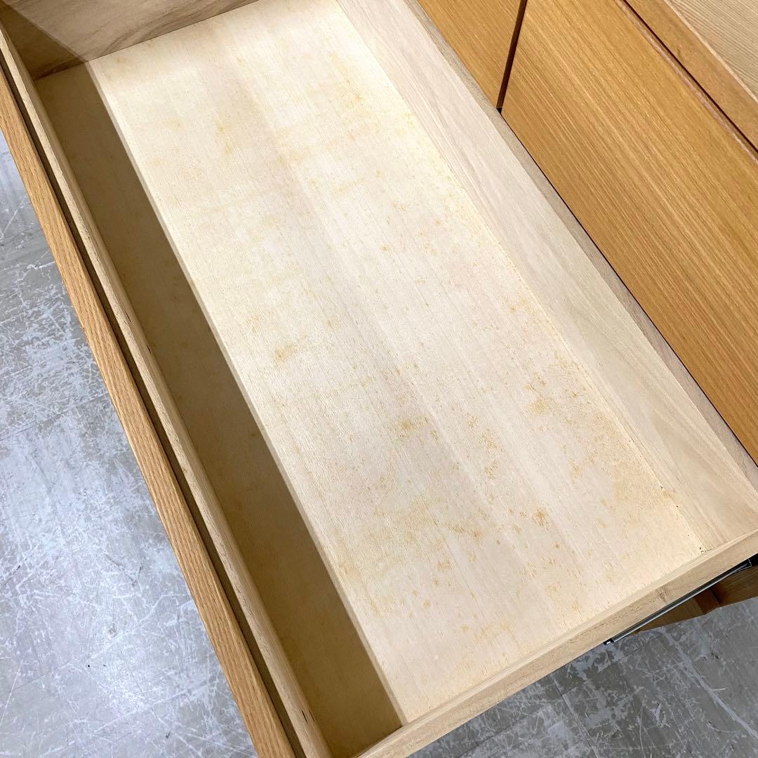 MUJI 無印良品 チェスト 引き出し 収納 6段 タモ材突板