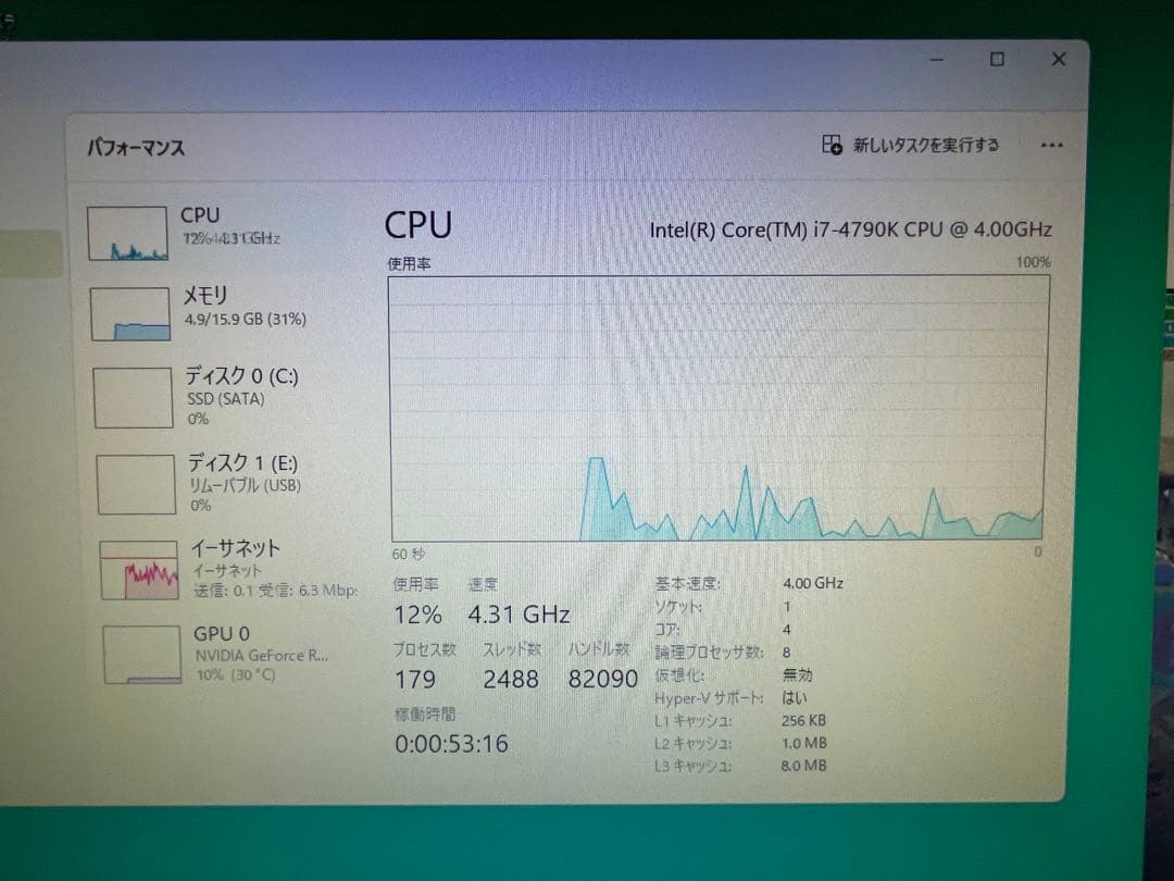 ASUS Z97-PRO GAMERマザーボード　CPU i7-4790K