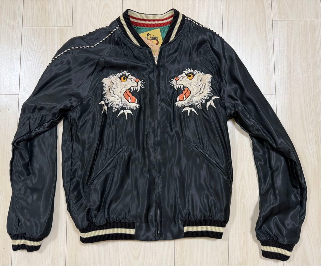 【三矢幸多さま専用】テーラー東洋 氷室京介 ガン虎 リバーシブル スカジャン