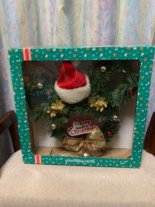 ディズニー ファイバー クリスマスリース ミッキーDISNEY RESORT