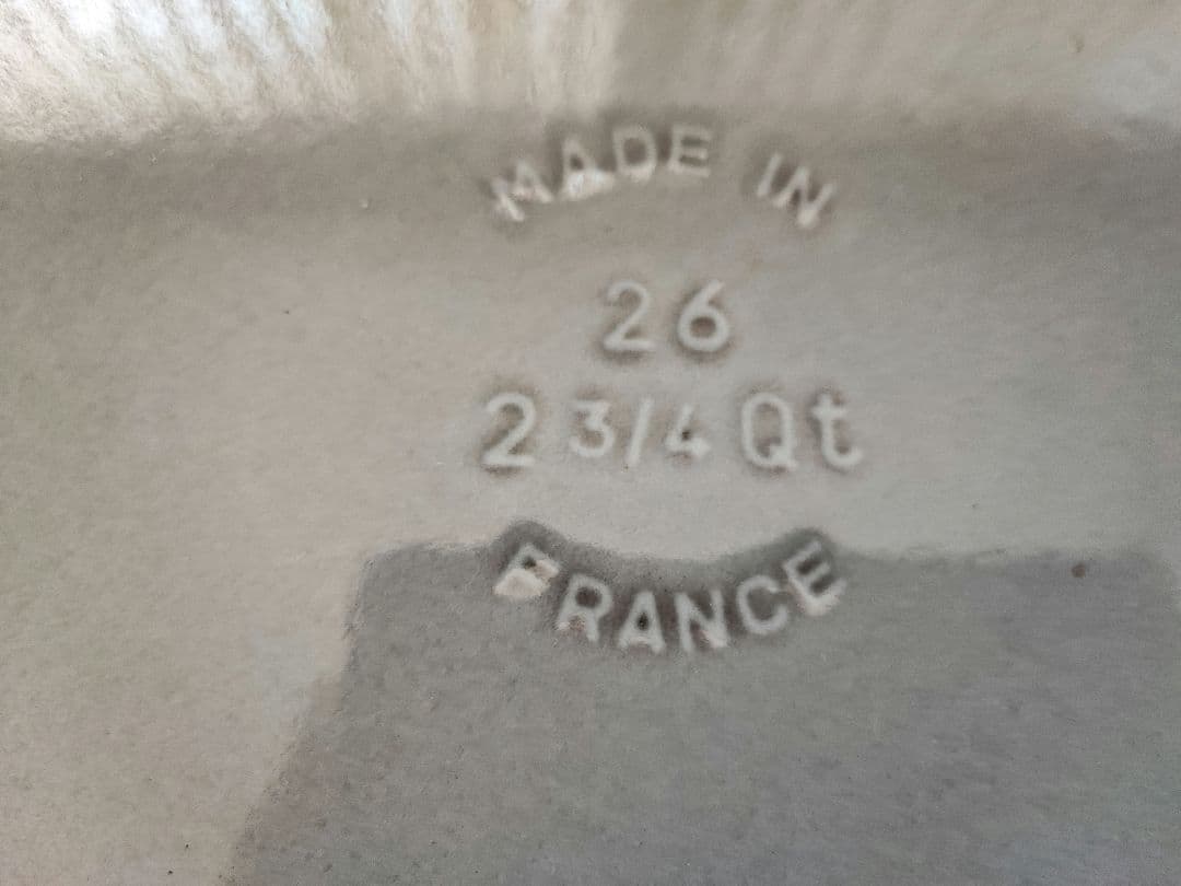 staub 両手フライパン / グレー 26