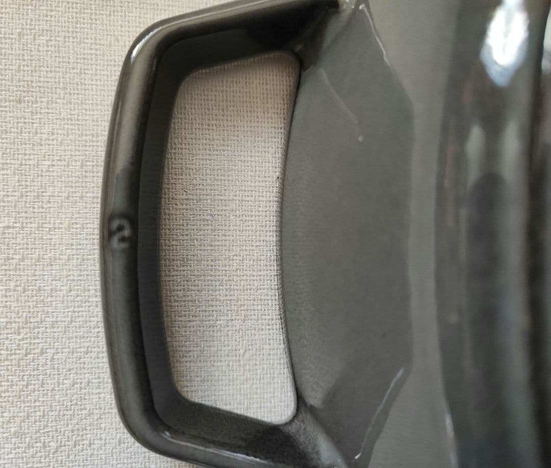 staub 両手フライパン / グレー 26