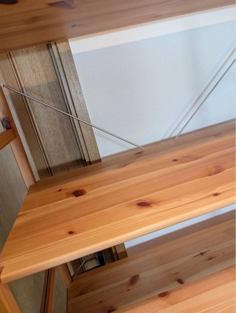 ■送料込■無印良品 MUJI パイン材 ユニットシェルフ 棚板6段 ラック