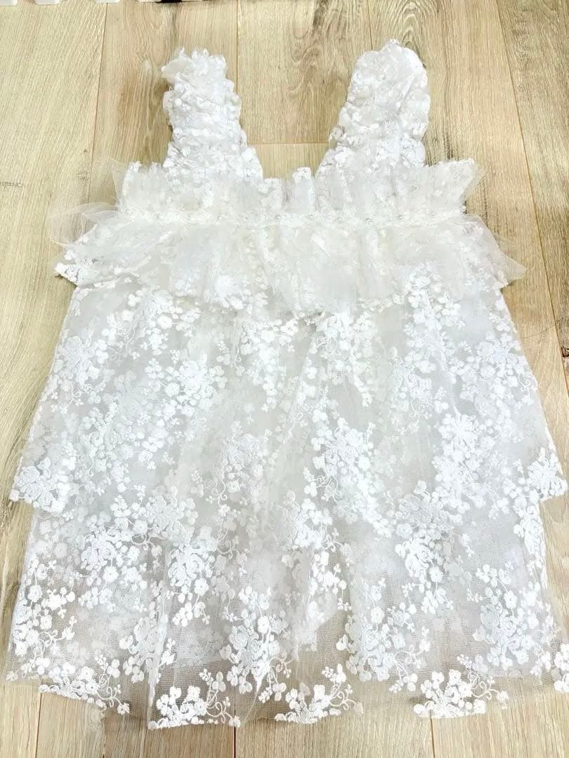 七五三 チュール被布 白 サイズフリー