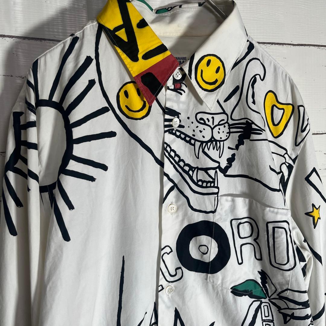 JUNYA WATANABE アートデザイン 長袖シャツ　M