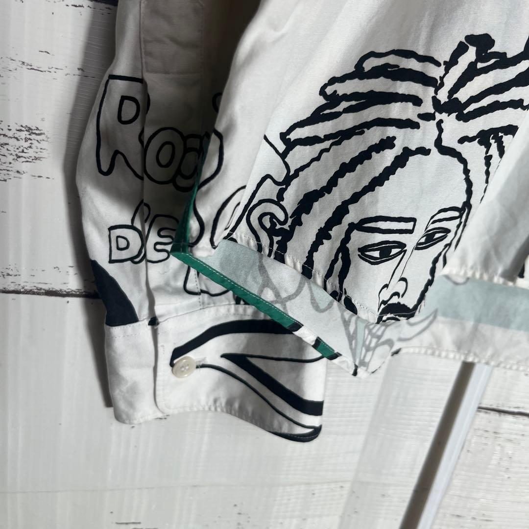 JUNYA WATANABE アートデザイン 長袖シャツ　M