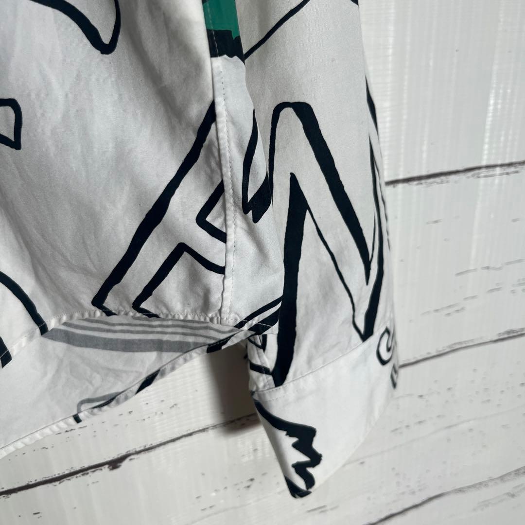 JUNYA WATANABE アートデザイン 長袖シャツ　M