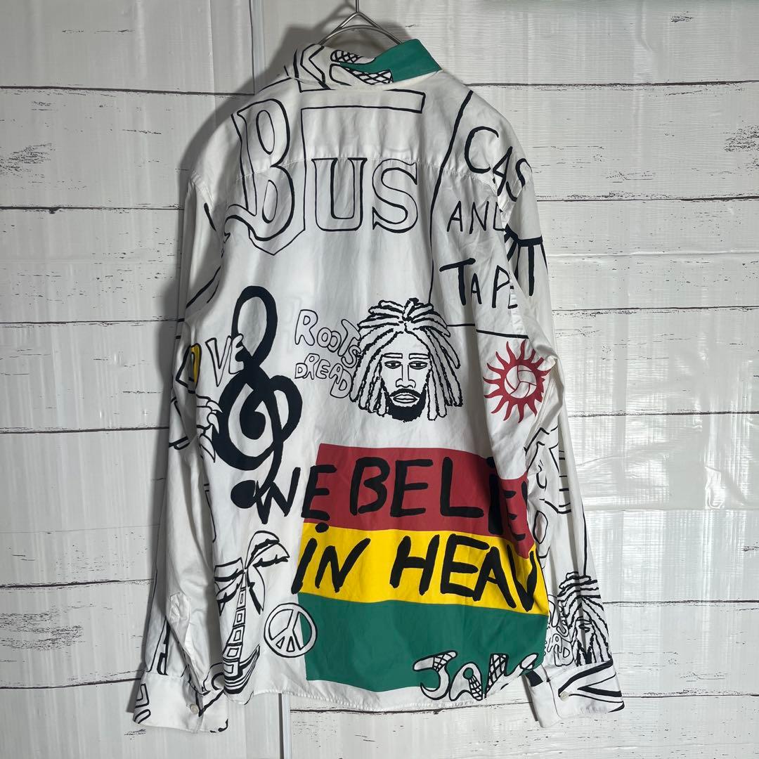 JUNYA WATANABE アートデザイン 長袖シャツ　M