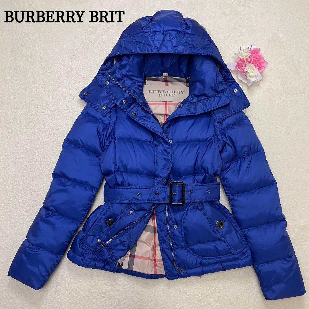 BURBERRY バーバリー ダウンコート ノバチェック Aライン 4way