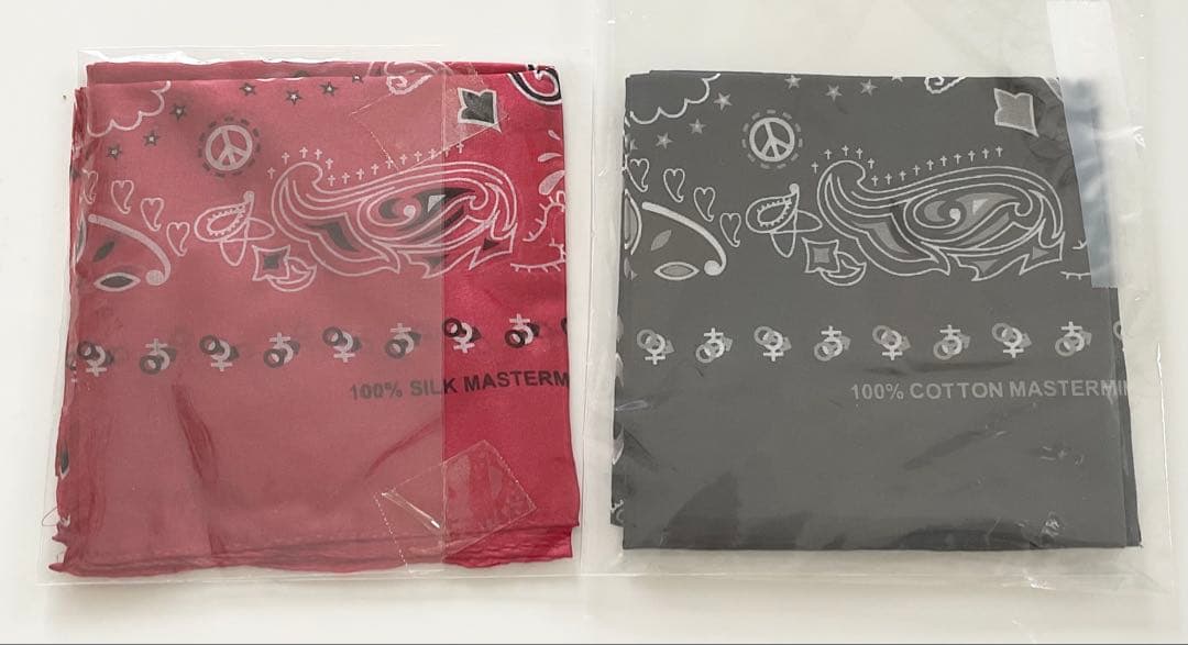 mastermind JAPAN マスターマインド　バンダナ 2枚　ハンカチ