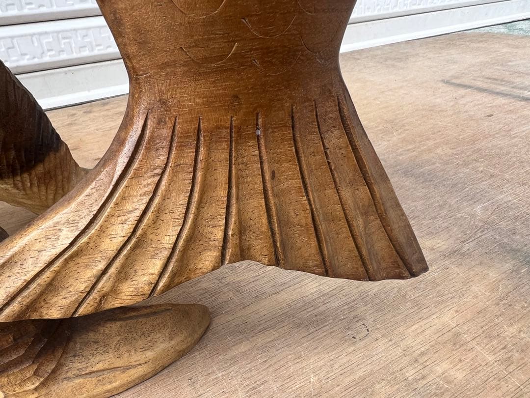 【O-235】木彫り 熊  作者不明