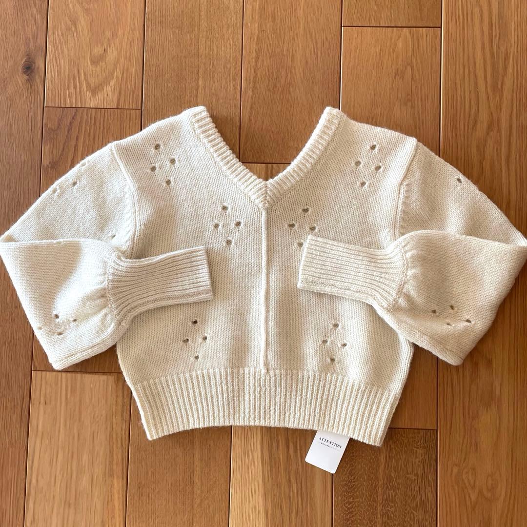 専用［タグ付き］シェットランドアイレットプルオーバー エディット フォー ルル