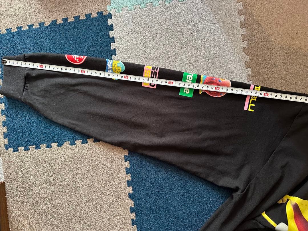 美中古 Supreme スポンジボブ ロンT 黒