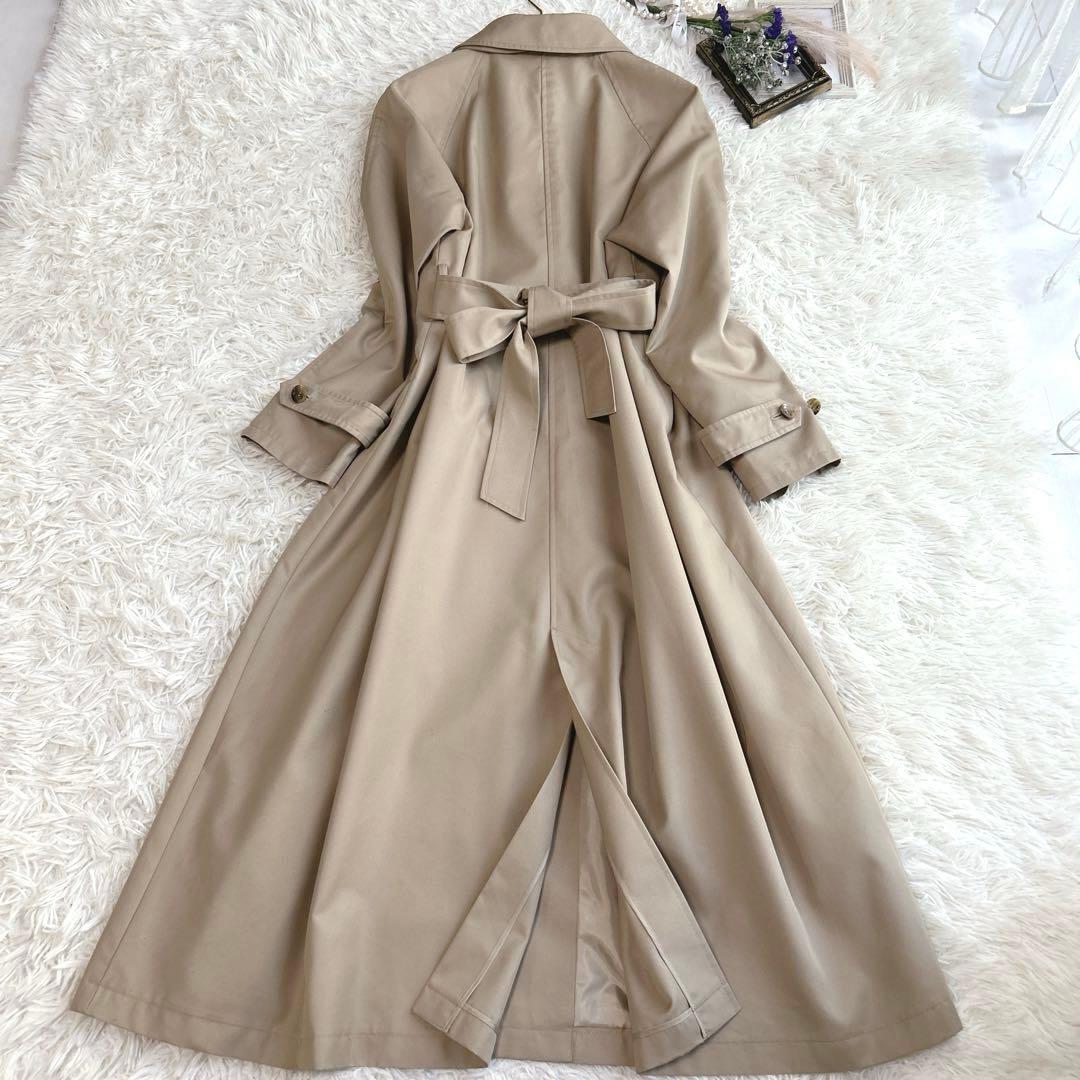 新品タグ付き ✨現行タグ23区 エステルギャバジン ロング トレンチコート