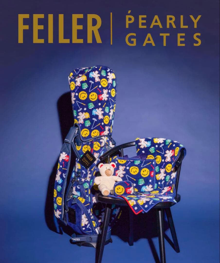 【旗艦店購入保証書付新品】FEILER×PEARLYGATES カートバッグ