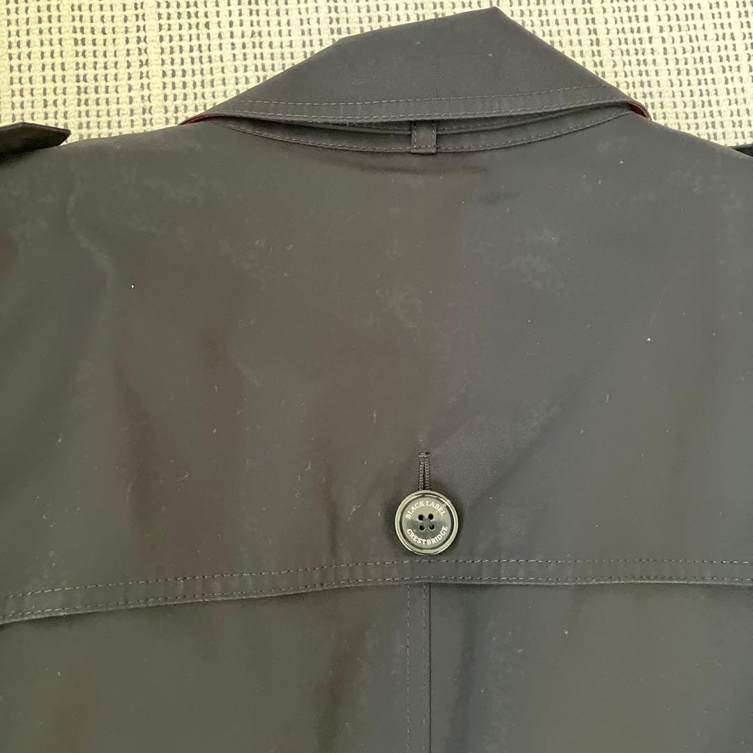 BLACK LABEL CRESTBRIDGE トレンチコート 黒