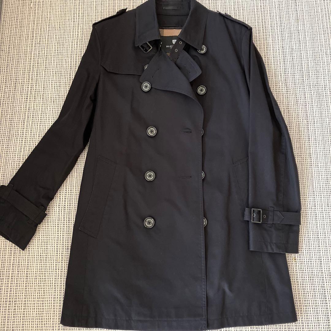 BLACK LABEL CRESTBRIDGE トレンチコート 黒