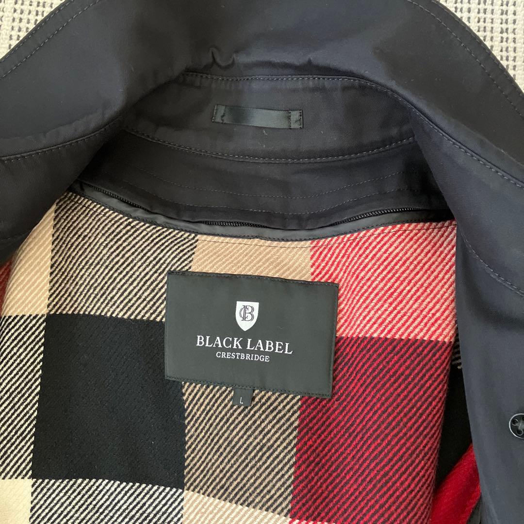 BLACK LABEL CRESTBRIDGE トレンチコート 黒
