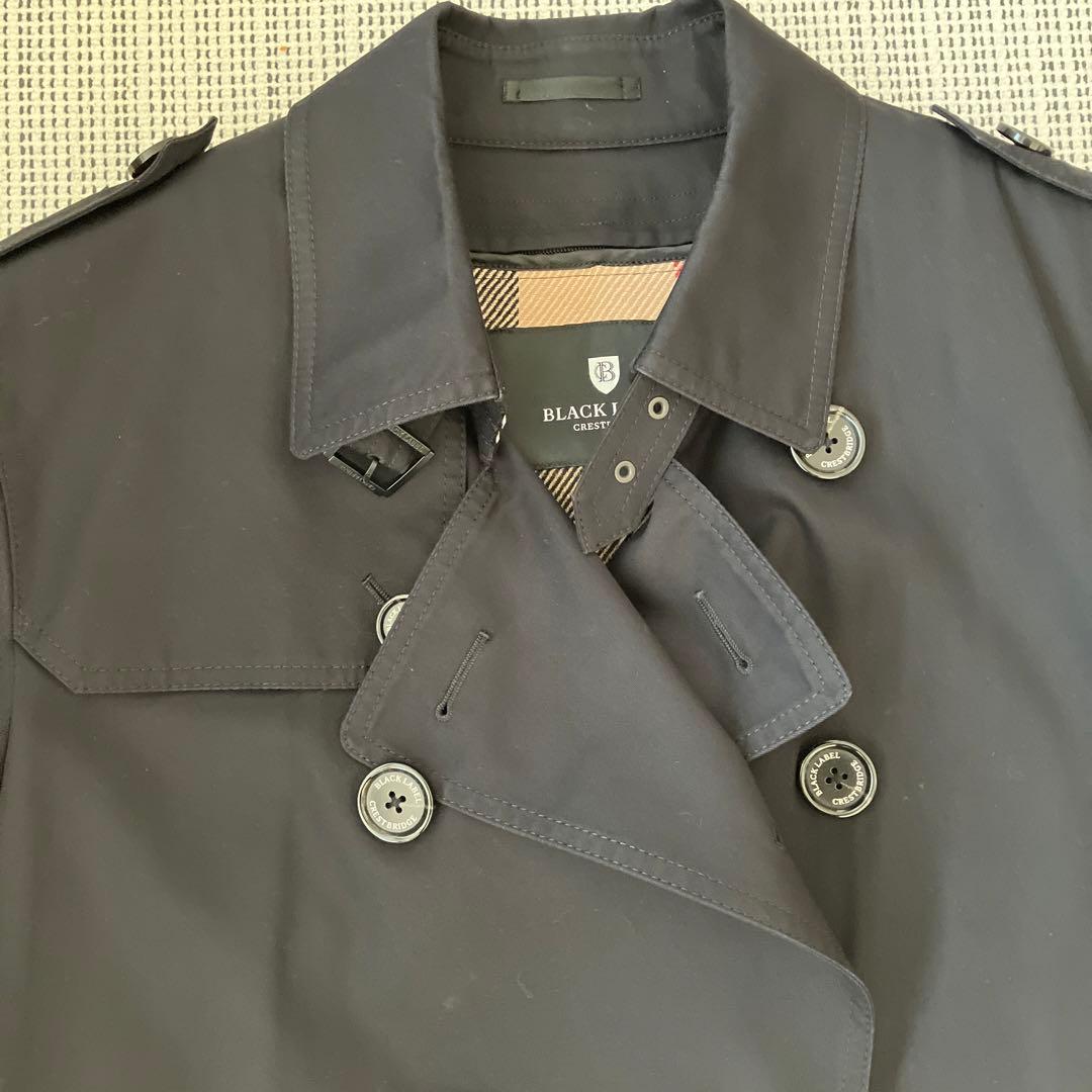 BLACK LABEL CRESTBRIDGE トレンチコート 黒