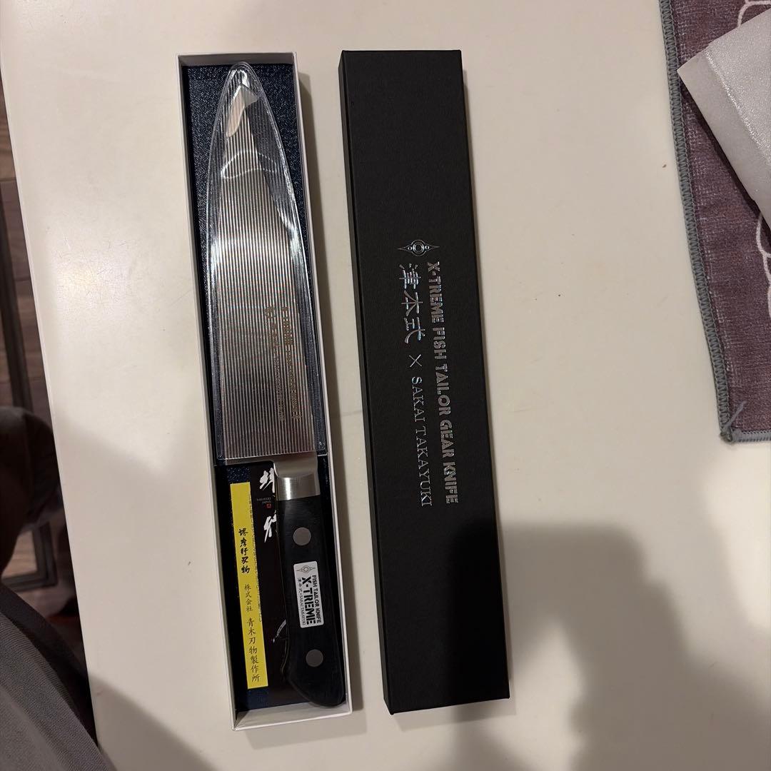 新品未使用　津本式　包丁