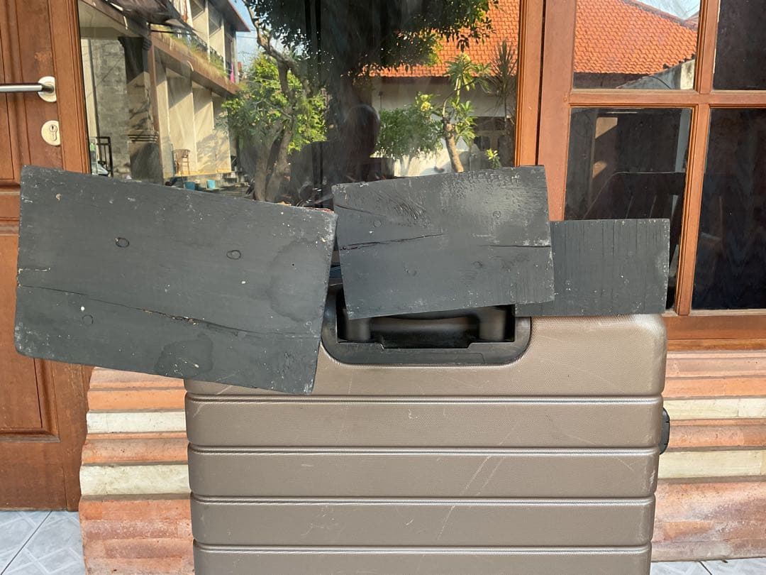 「新入荷」バリ島original木彫りキリン3体セット