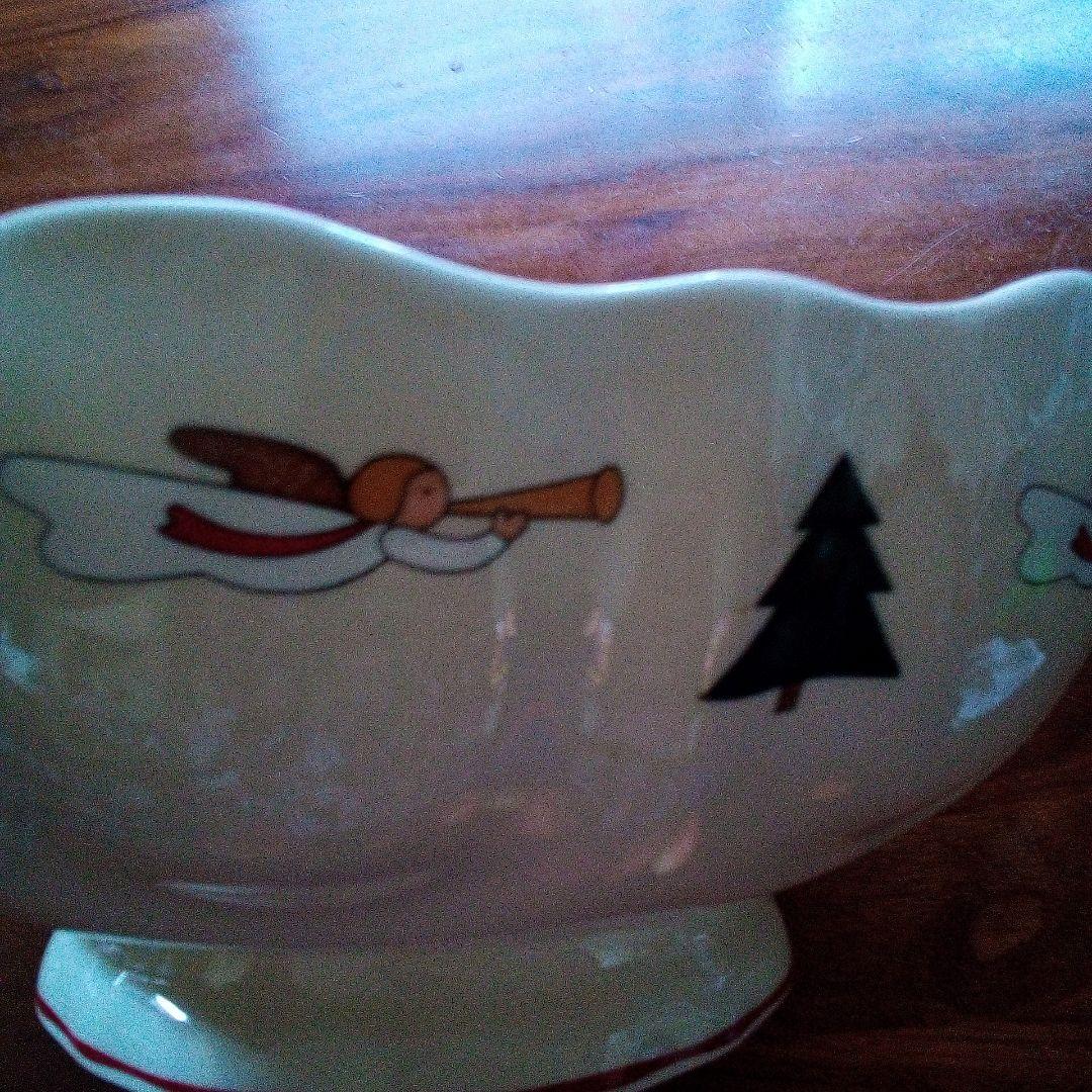 ウェッジウッドグループ　メイソンズクリスマス　陶器ボウル